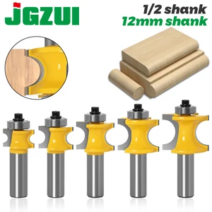 Набор концевых фрез, комплект из 1-5 твердосплавных наконечников C3, хвостовик 12 дюйма, хвостовик 12 мм, резак для деревообработки