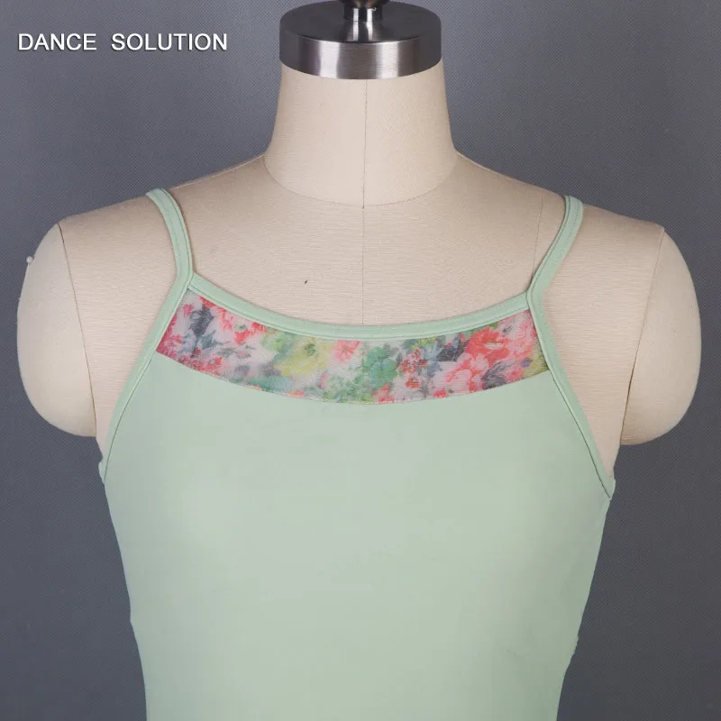 Бесплатная доставка светло-зеленое балетное трико женское нижнее белье с