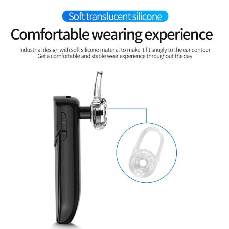 V19 Bluetooth наушники мини Беспроводной Бизнес стерео хэндс-фри набор Шум Conceling