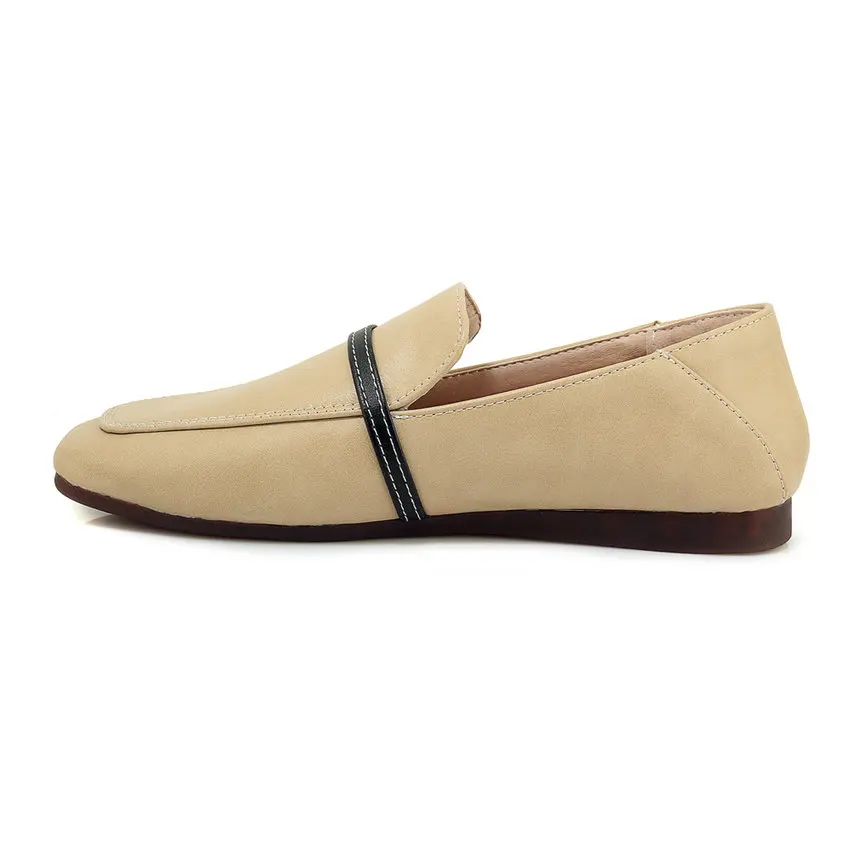 Женские туфли на плоской подошве ESVEVA повседневные из мягкой искусственной кожи