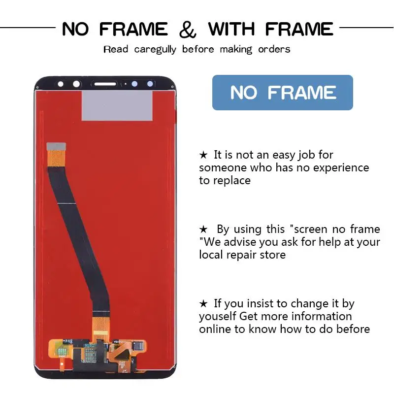 5," 1920x1080 ips ЖК-дисплей для huawei mate 10 Lite ЖК сенсорный экран дигитайзер Запасные части