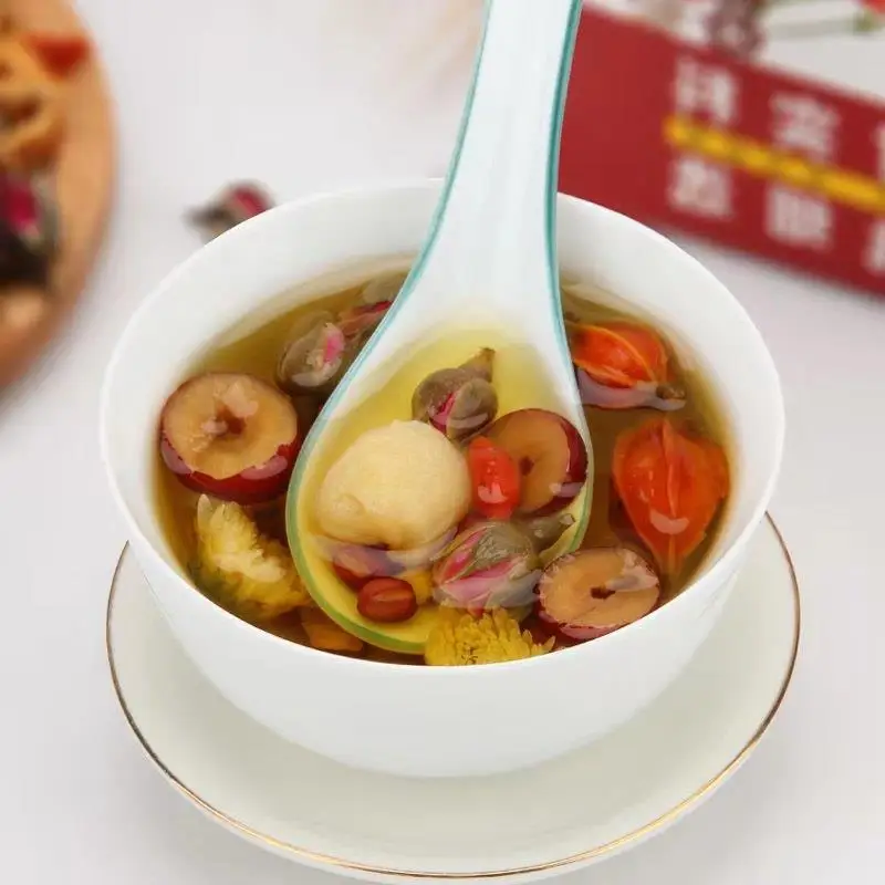 2020 Фуцзянь Мэй Гуй Ши Бао Ча Роза десять сокровищ чай тоник для омолаживания и