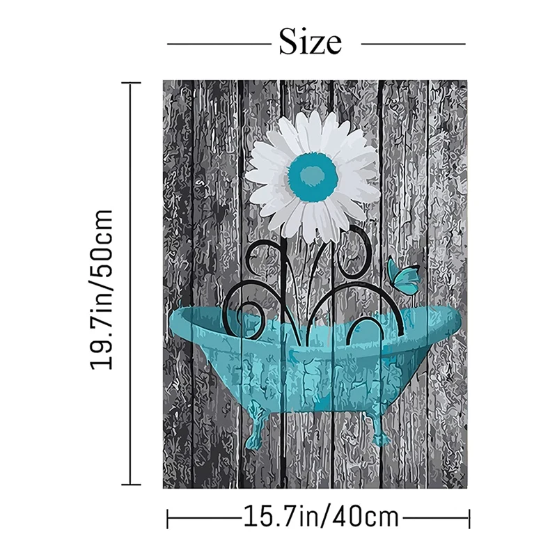 Картина по номерам для взрослых картина ванной акриловая 16 х20 дюймов | Дом и сад