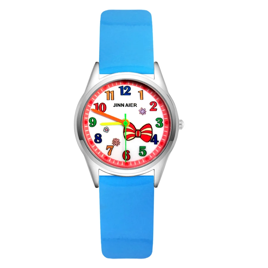 3D Детские часы кварцевые красивые мультяшная заколка для волос мини детские