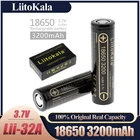 LiitoKala Lii-32A 3,7 в 18650 3200 мАч MH1 10A литий-ионная аккумуляторная батарея 18650 электрическая сбалансированная батарея для электровелосипеда