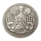 Сувенирные монеты с изображением черепа да или нет, Коллекционная Коллекция монет, художественное ремесло