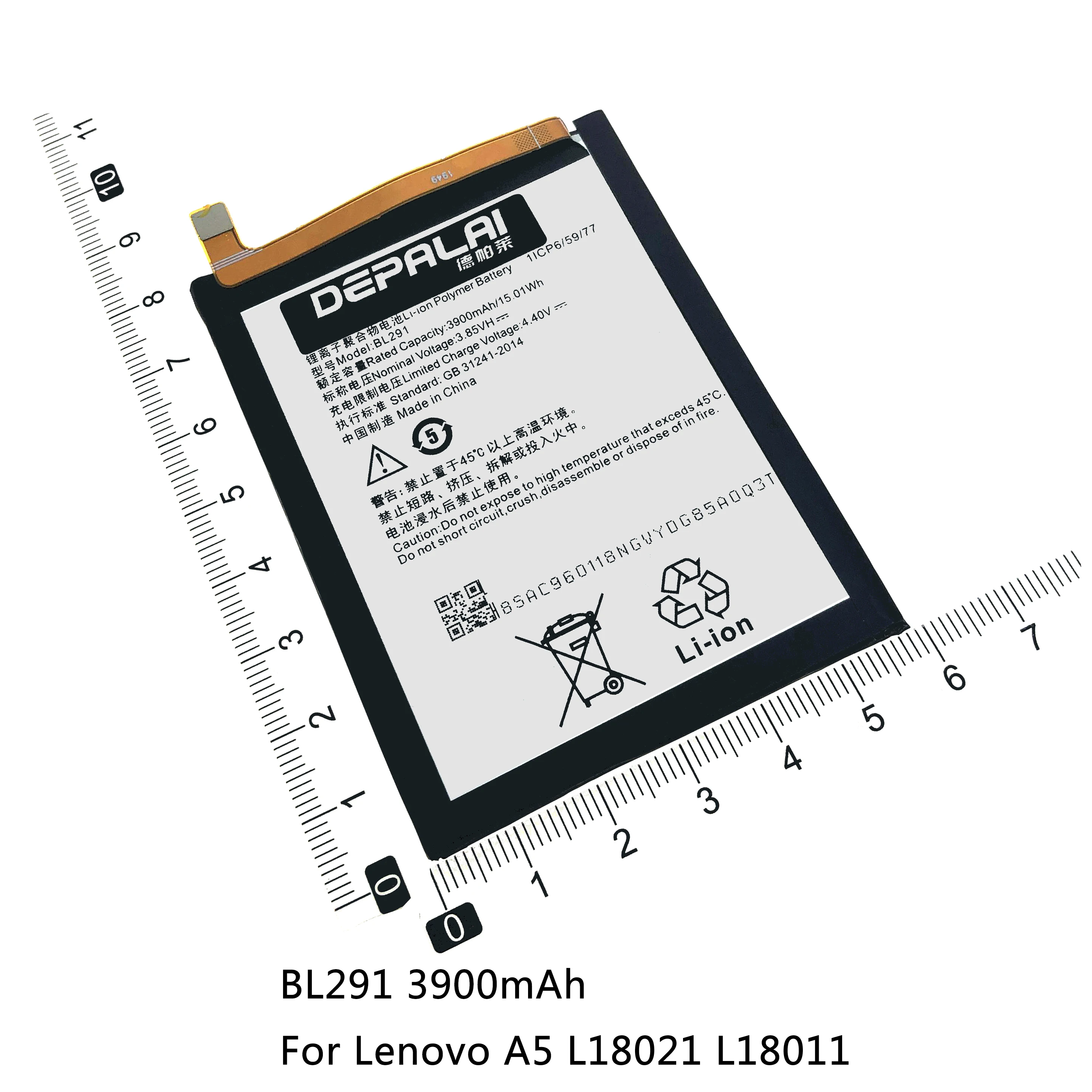Аккумулятор для Lenovo VibeP2 P2a42 P2a40 P2c72 ZUK Z2 pro K6 G G5 Plus A5 L18011 XT1662 MOTO XT1663 | Мобильные