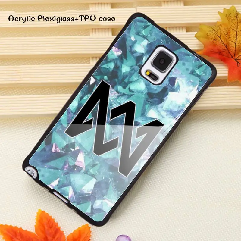 

famous brand Phone Case Acrylic Plexiglass TPU phone case For Samsung Note20 10 9 8 7 5 Pro ULTRA
