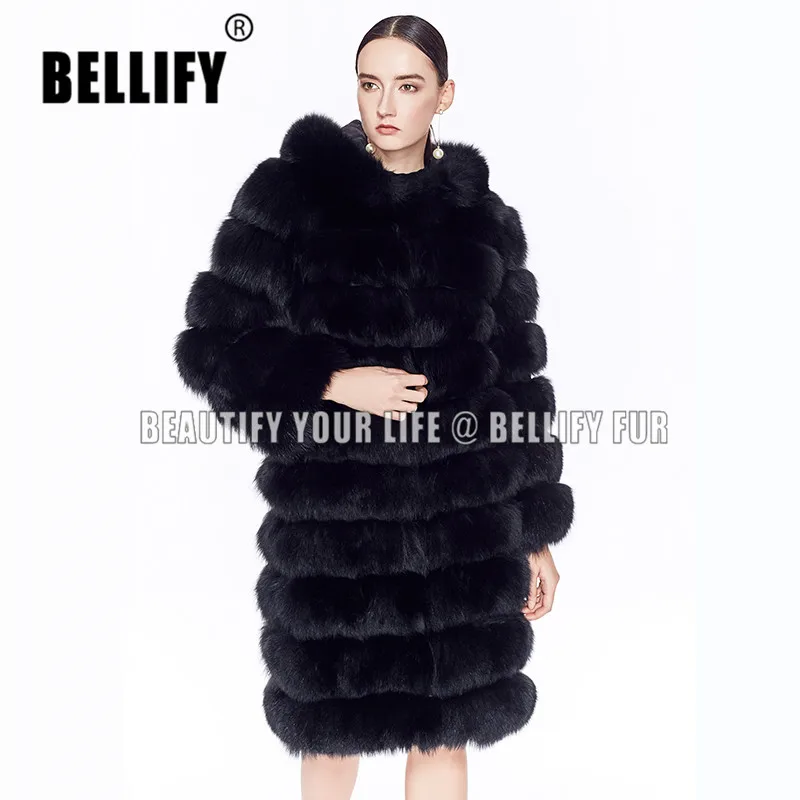 Брендовый дизайн новинка знаменитая теплая шуба из натурального Лисьего меха