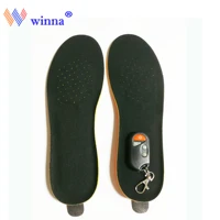 23002000mah electric heating insoles with smart remote control breathable insert unisex winner warm foot thermal arch insoles