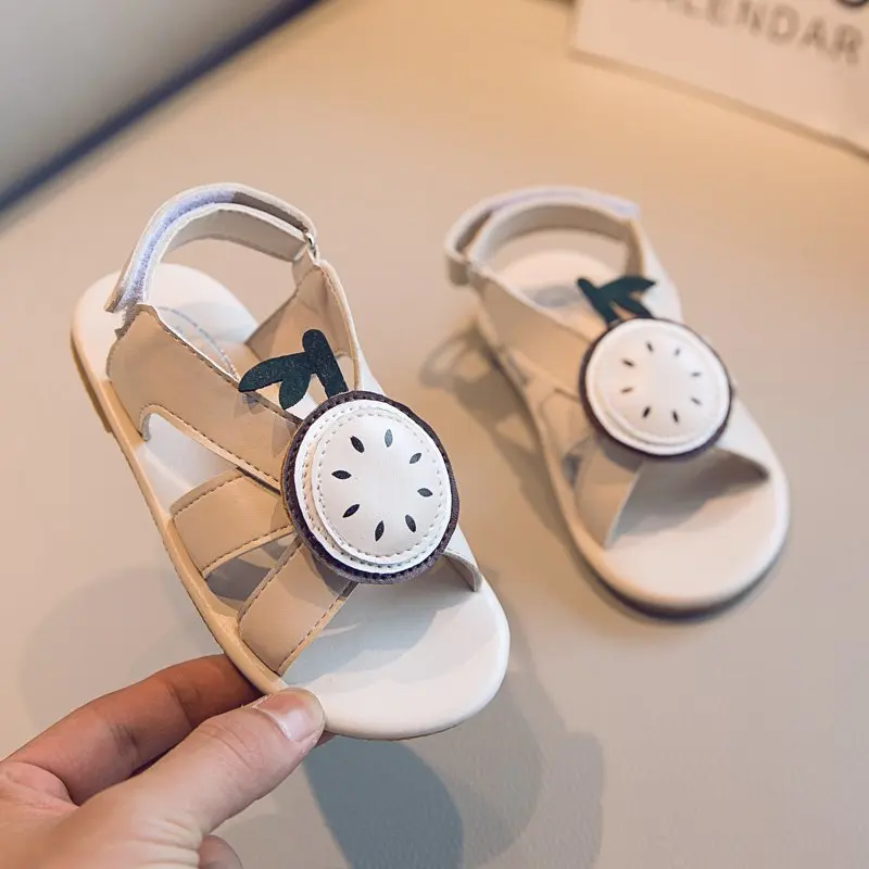 Детские сандалии новинка 2020 широкая летняя обувь для девочек детские из