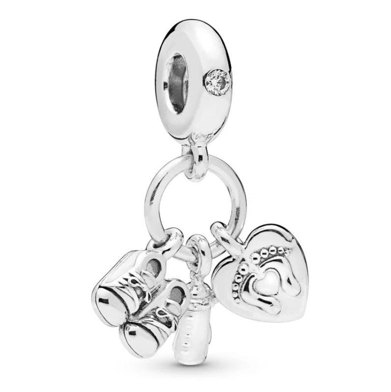 Подходит для оригинальных браслетов Pandora, новинка,,, рисунок льва, принцессы, История игрушек, инопланетянин, древесный кулон, сделай сам, динозавр, бусина - Цвет: P392