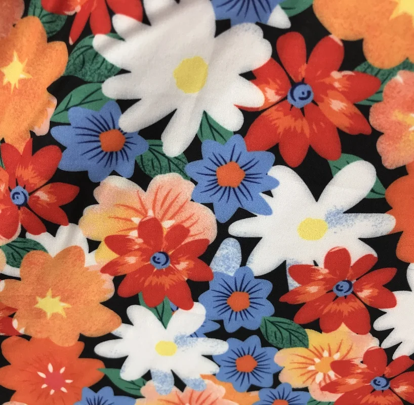 

Women Autumn Floral Print Long Sleeve Short Dress V Neck High Waist Ruched Loose Above Knee Dress Chiffon Elastic