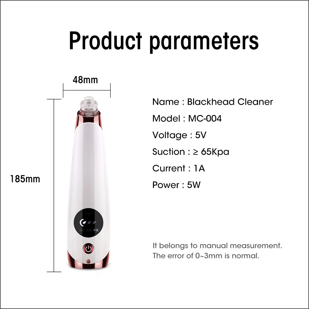 Аппарат AOPHIA вакуумный для удаления черных точек и очищения пор | Красота здоровье