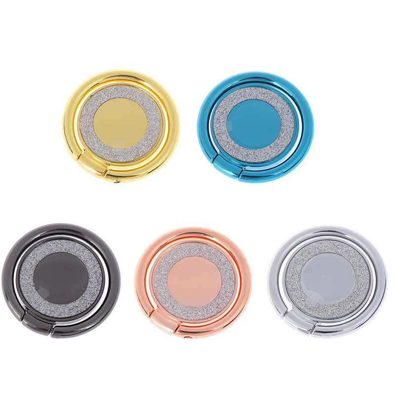 360 Блестящий Алмаз держатель кольца для мобильного телефона Подставка магнитный