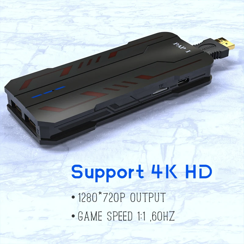 2021 4K HD видеоигровая консоль 2 4G двойной беспроводной контроллер для PS1/FC/GBA/Neogeo