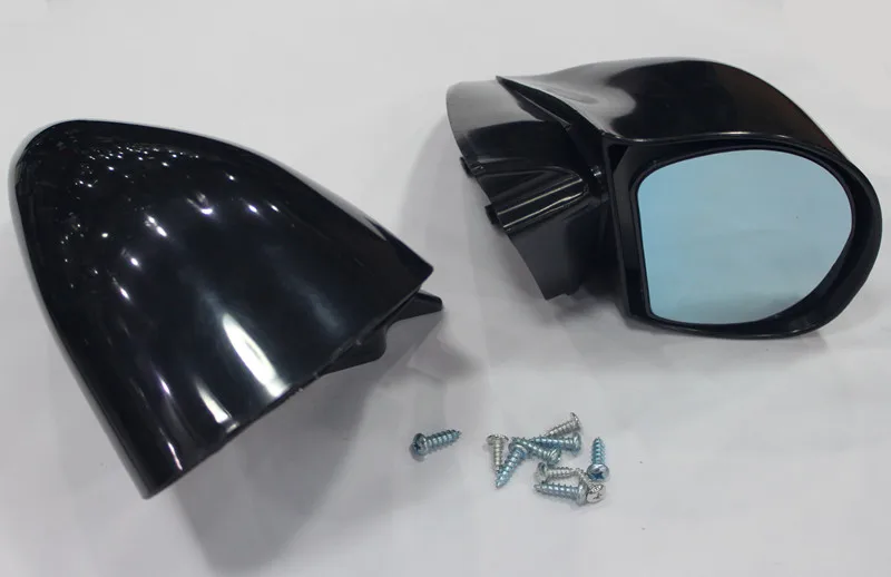 Подходит для 92 96 Civic 4Dr седан ручная Регулируемая ложка стиль JDM боковое зеркало