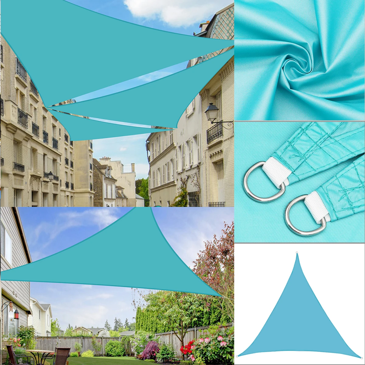 Солнцезащитный водонепроницаемый садовый навес для террасы палатка-беседка