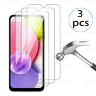 Защитное стекло, закаленное стекло для samsung galaxy A03S, 3 шт.