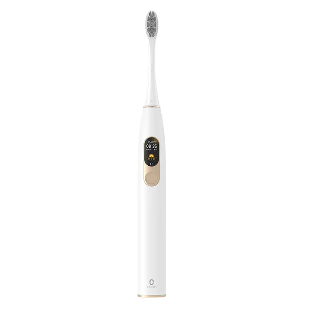 standard Глобальная версия Oclean X Xiaomi sonic электрическая зубная щетка обновленная Водонепроницаемая ультра звуковая автоматическая зубная щетка перезаряжаемая через USB - Цвет: standard
