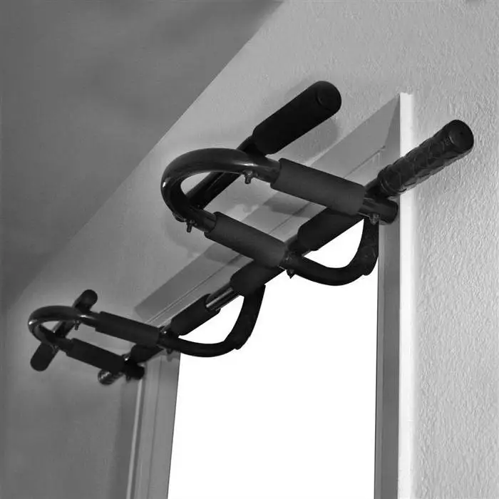 

Indoor Fitness Door Frame Pull Up Bar Wall Chin Up Bar Adjustable Training Horizontal Bar Adults Workout Fitness Equipments