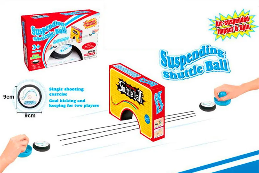 

Factory Direct Sales Children's Sports and Leisure Toys Electric Shuttle Ice Hockey Set Mini Floating Court