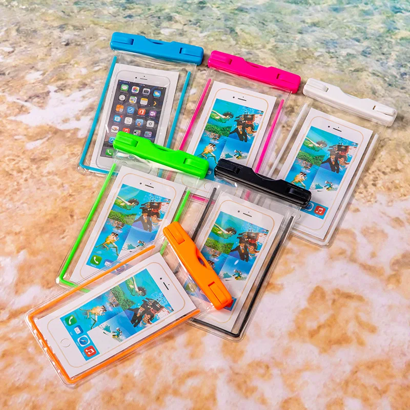 

Luminous mobile phone waterproof bag thickened outdoor waterproof bag for sports