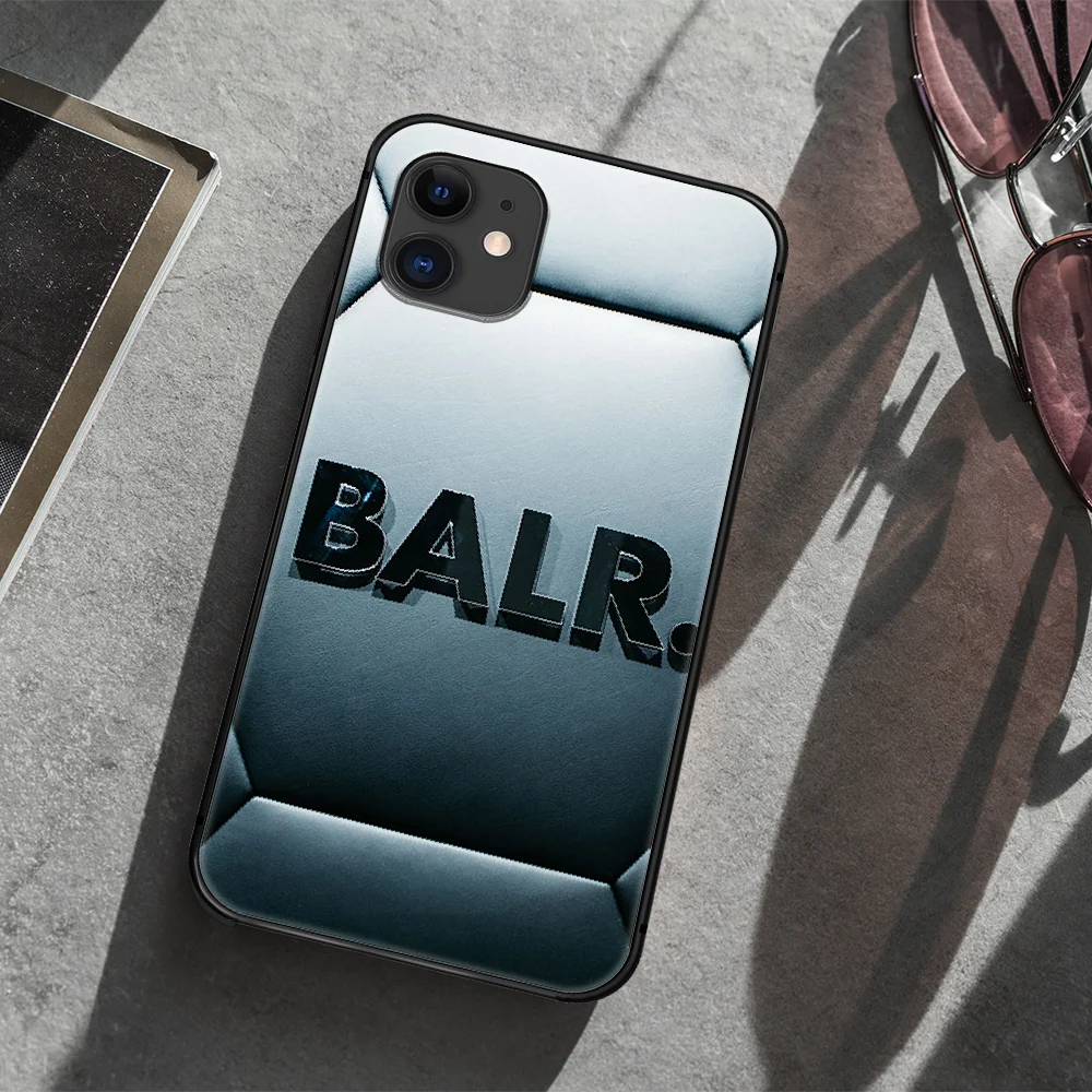 

Life Of A BALR Phone Case Cover Hull For iphone 5 5s se 2020 6 6s 7 8 12 mini plus X XS XR 11 PRO MAX black Waterproof Luxury