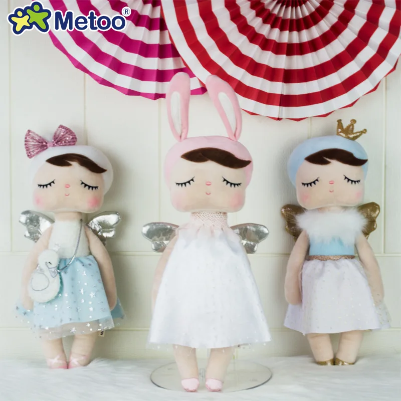 Новые милые Metoo Ангела Анжела куклы для малышей с рисунком Банни Kawaii мягкие