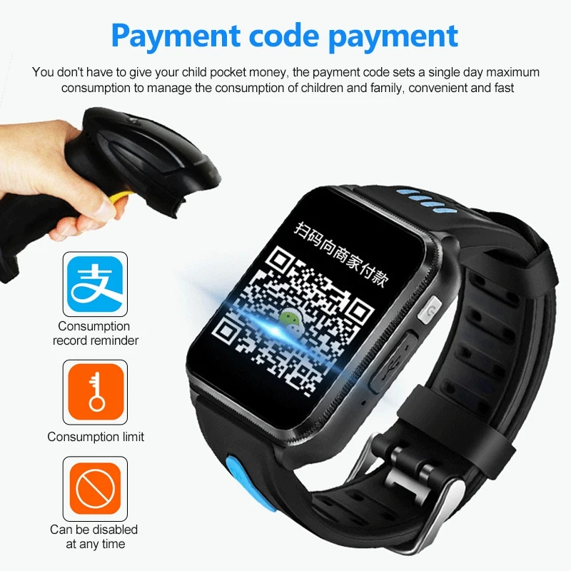 Смарт часы H1 4G GPS Wi Fi IP67 1080 мАч|Смарт-часы| |