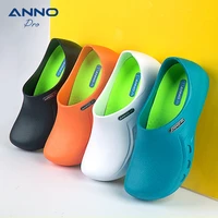 anno soft doctors nurses anti slip protective clogs operating room slippers chef work flat hospital foot wear with shoes pad