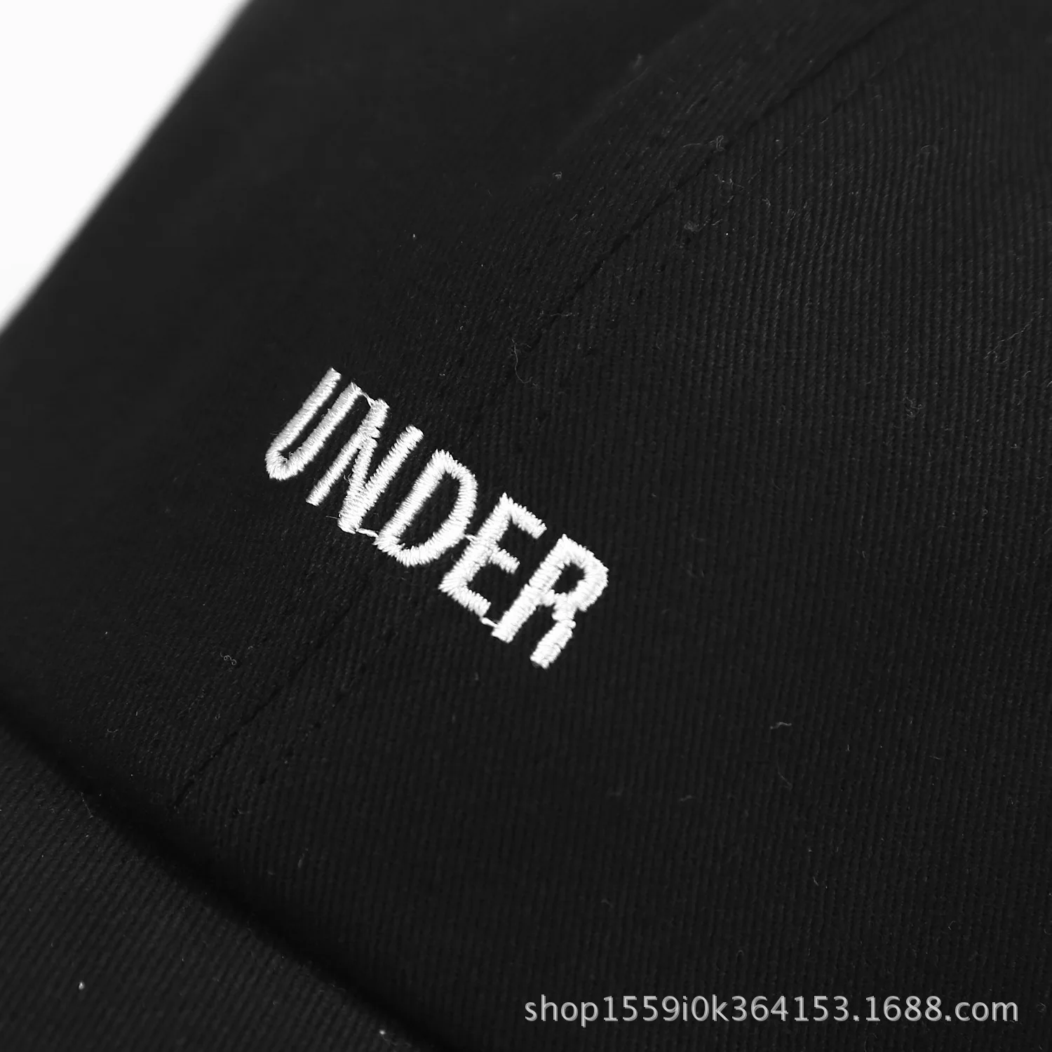 Curved Eaves Baseball Cap Under Embroidery Pattern Hip Hop Wild Caps Solid Color Men Outdoor Casual Spring Autumn Hat