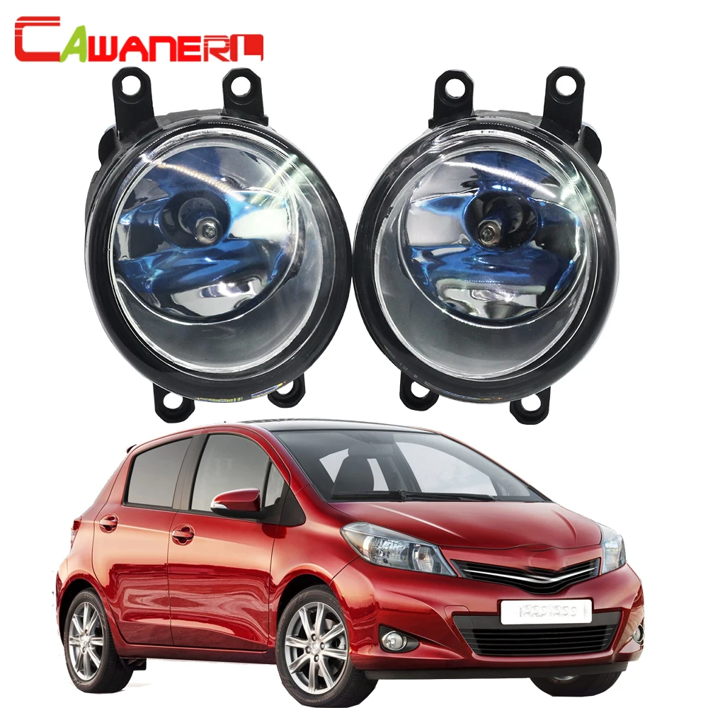 

Cawanerl For 2006-2013 Toyota Yaris 100W H11 Warm White Car Halogen Fog Light Daytime Running Lamp DRL 12V High Power 2 Pieces