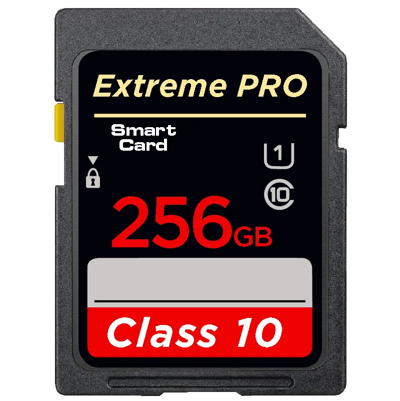 Карта памяти SDXC Class10 V10 U1 SDHC 16 ГБ 32 64 Гб 128 256 для видеокамеры 1080p 3D 4K оригинал|Карты