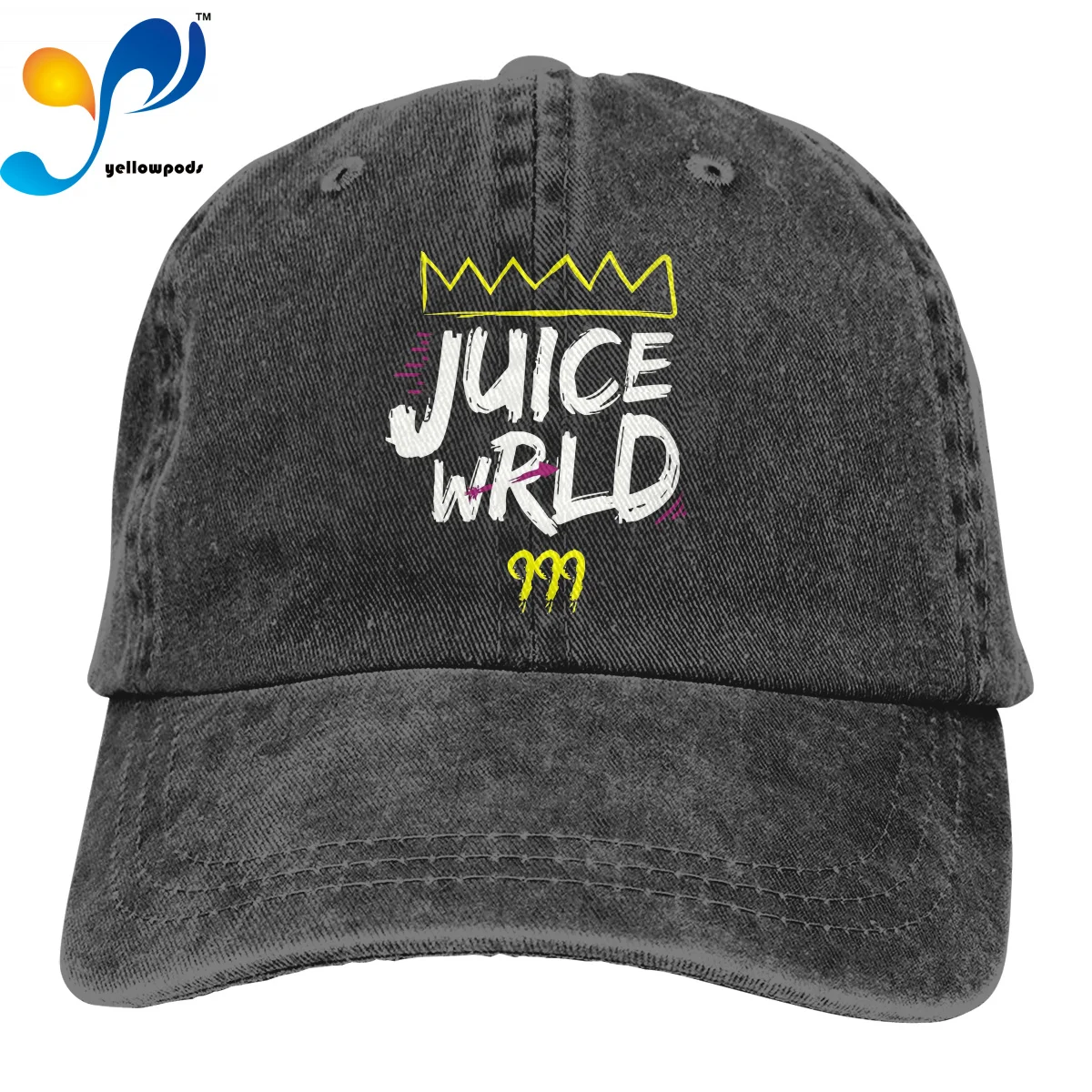 

999 бейсболка Juice Wrld King, Снэпбэк Кепка, кепки, кепки