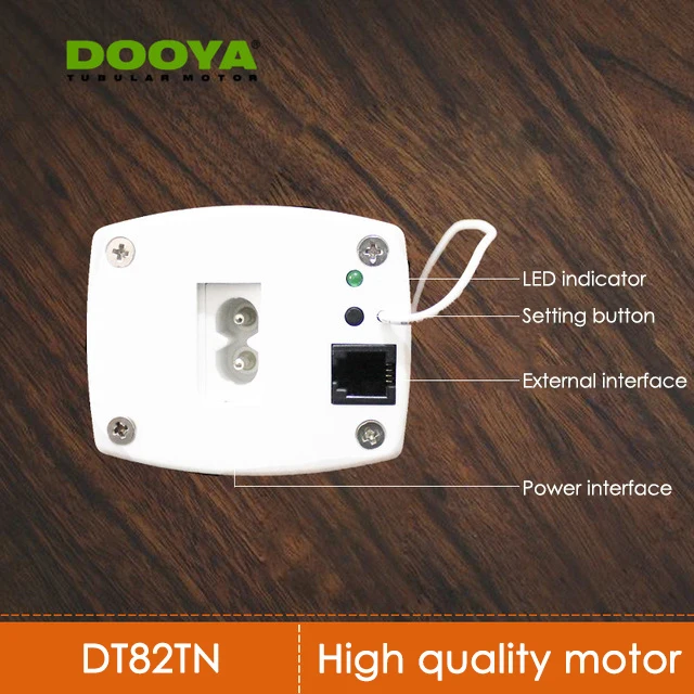 Dooya двигатель постоянного тока DT82TN 110-220 В интеллектуальный для штор RF433 пульт