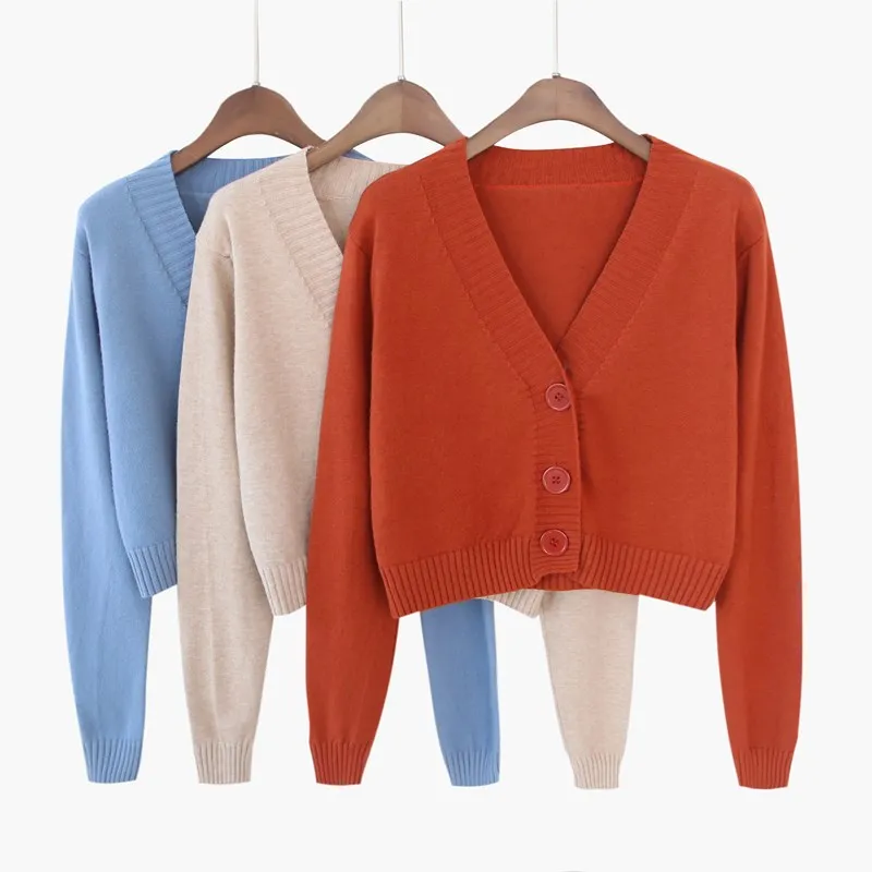2021 Women Diamond Sleeve Knit Cardigan Cropped Top Sweater Vintage With Fringing |
