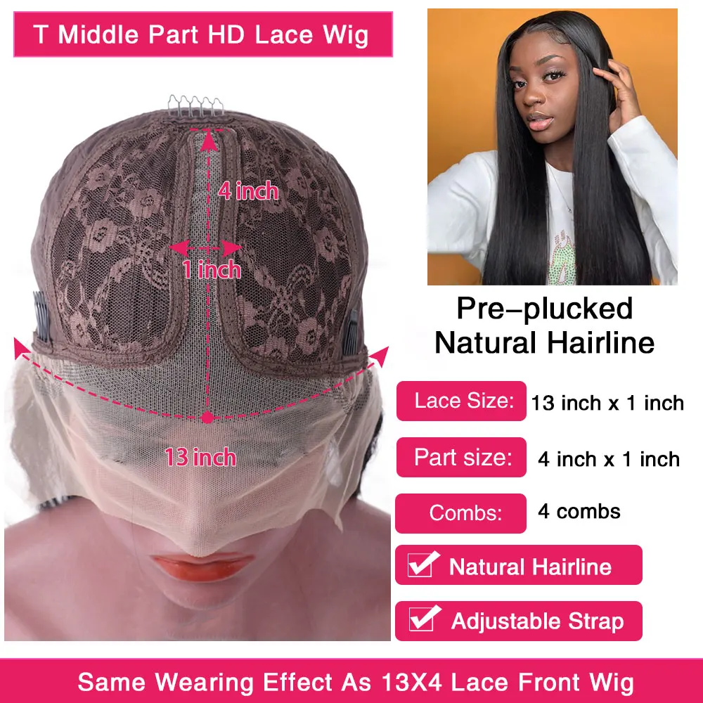 

30 Inch Straight 13x4 Lace Frontal Wig Human Hair Wigs For Women Hd Lace Closure Wig Pre Plucked Brazilian Bone Straight Wig