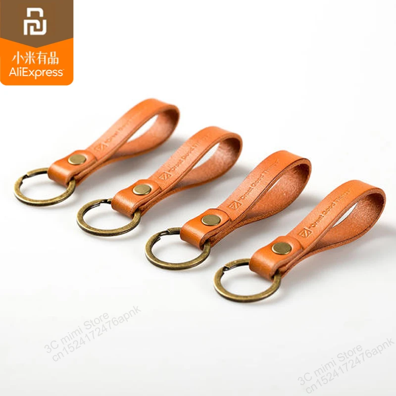 Youpin простые изделия ручной работы из кожи сплав растительный дубленый кожаный