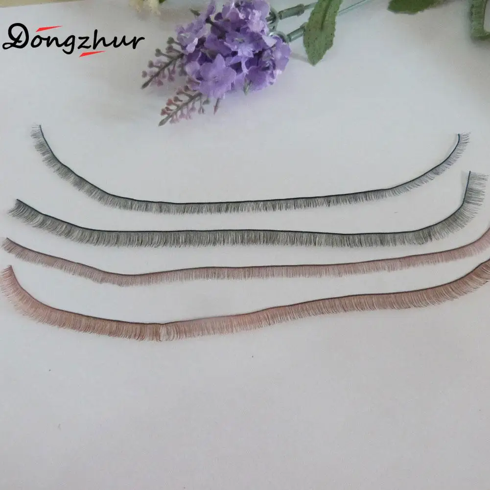 

5pcs/Lot 8mm Width *20cm Length Eyelashes For 1/3 Baby Dolls Doll Strips Accessory Up Tool Eye For DIY 1/4 Doll Line Make A2O0