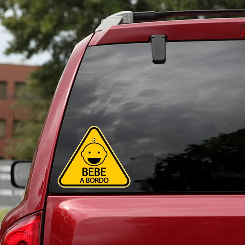 

Baby Car Sticker Vinyl Auto Accessories Car Window Car Styling Decal PVC 15cmx13cm Cover Scratches Waterproof