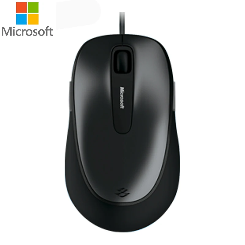Microsoft 4500 Удобная синяя USB 2 0 Компьютерная мышь 1000 dpi Подлинная технология Bluetrack