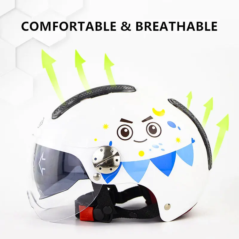 Шлем женский Электрический со встроенными линзами милая летняя одежда для езды