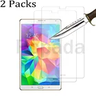 2 упаковки для планшетов Samsung galaxy tab S диагональю 8,4 дюйма, искусственное закаленное стекло, Защитная пленка для экрана планшета 2.5D 9H 0,33