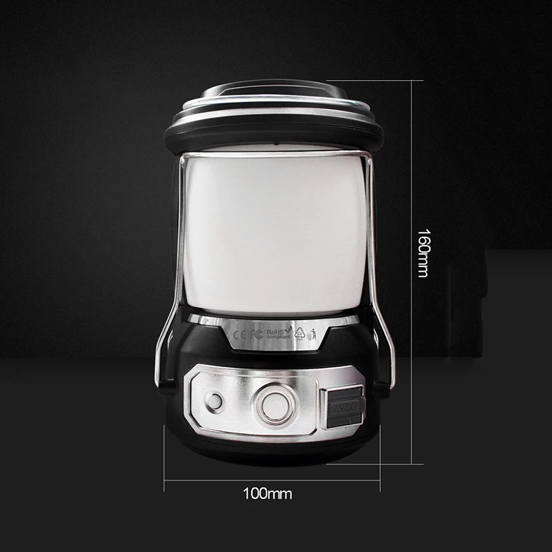 

Multifunctional Outdoor Camping Light LED Rechargeable Portable Emergency Lighting EDF88