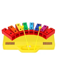 orff musical instrument octave small glockenspiel childrens tone brick hand knock on piano infant teaching aids