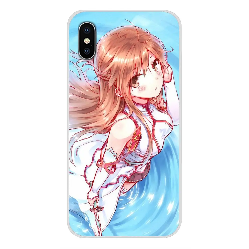 Sword Art Online SAO Anime для Huawei G7 G8 P8 P9 P10 P20 P30 Lite Mini Pro P Smart Plus 2017 2018 2019 силиконовый чехол