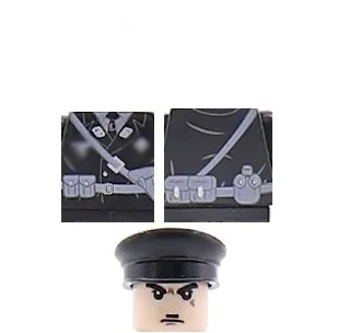 Блокировочный солдат военный спецназ оружие аксессуары для строительства мини