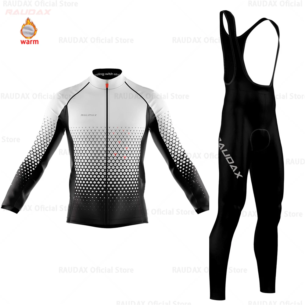 Трикотажная велоодежда 2020 для команды Raudax зимняя флисовая одежда велоспорта