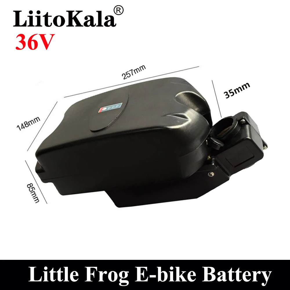

Аккумулятор LiitoKala для электровелосипеда, 36 В, 20 А/ч, 15 а/ч, 12 а/ч, 10 А/ч